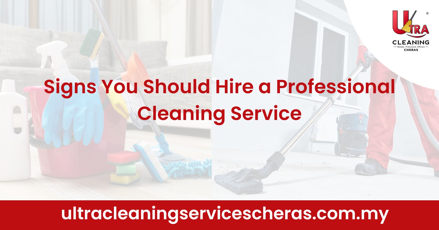 Signs You Should Hire a Professional Cleaning Service